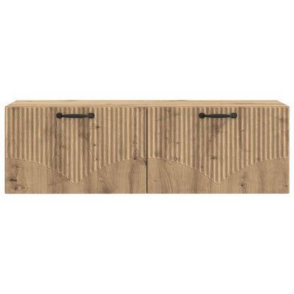 Mobile Porta TV da Muro Rovere Artigianale 98 x 31 x 30 cm | homemem39
