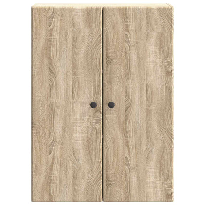 Mobiletto a muro Rovere Sonoma 66 x 34,5 x 90 cm | homemem39
