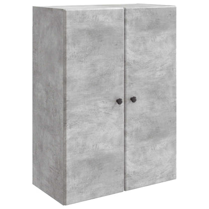 Mobiletto a muro Grigio Cemento 66 x 34,5 x 90 cm | homemem39