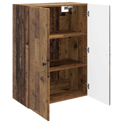 Mobiletto a muro Legno antico 66 x 34,5 x 90 cm | homemem39