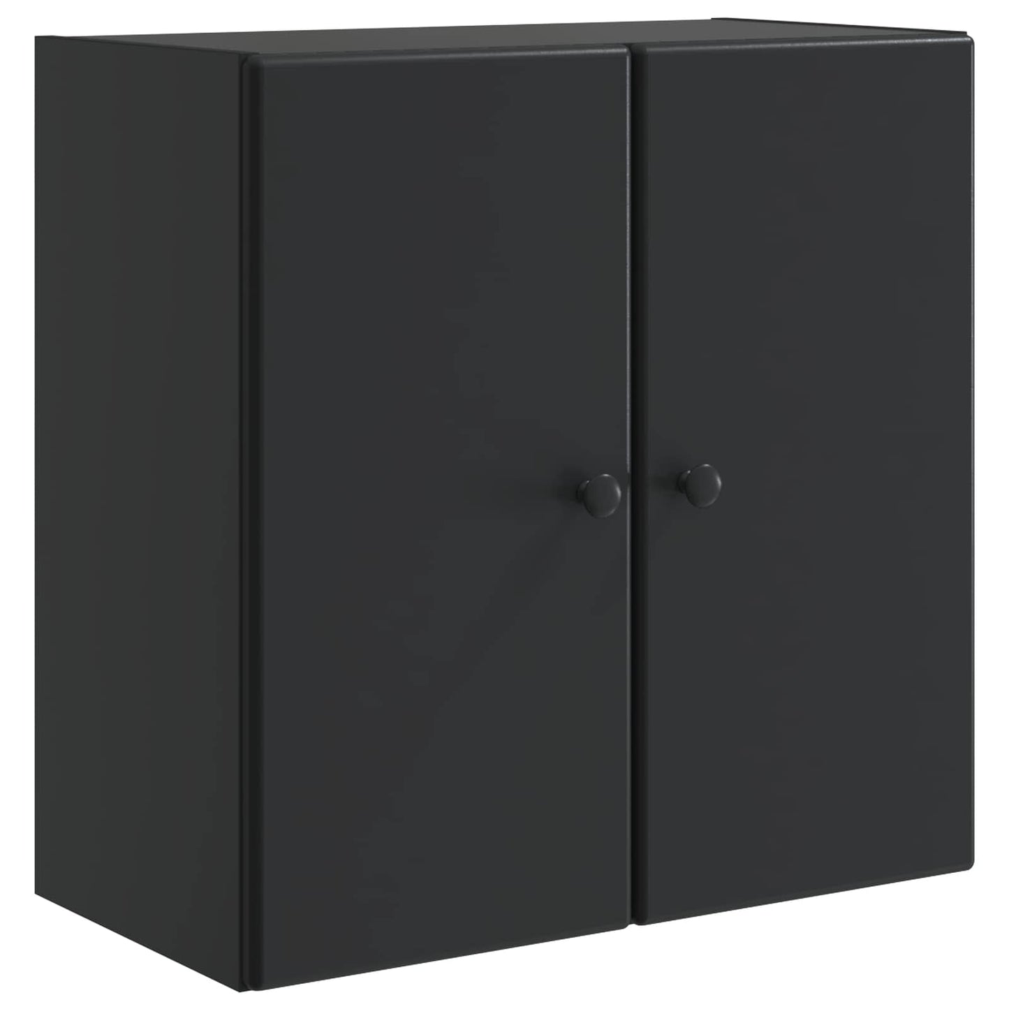 Mobiletto a muro Nero 59 x 31 x 60 cm Legno ingegnerizzato | homemem39