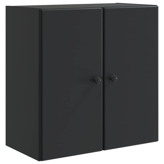 Mobiletto a muro Nero 59 x 31 x 60 cm Legno ingegnerizzato | homemem39