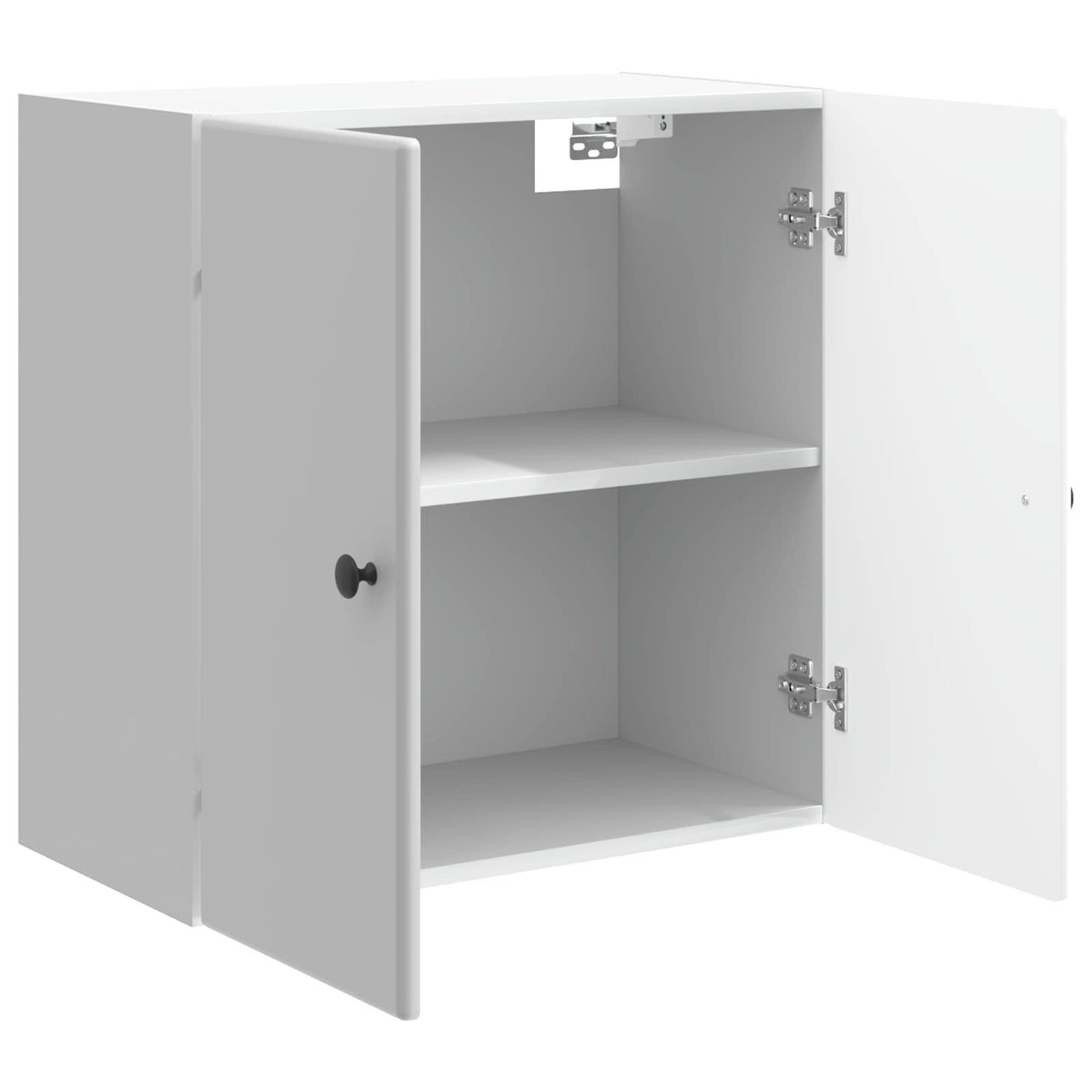Mobiletto a muro Bianco Lucido 59 x 31 x 60 cm | homemem39