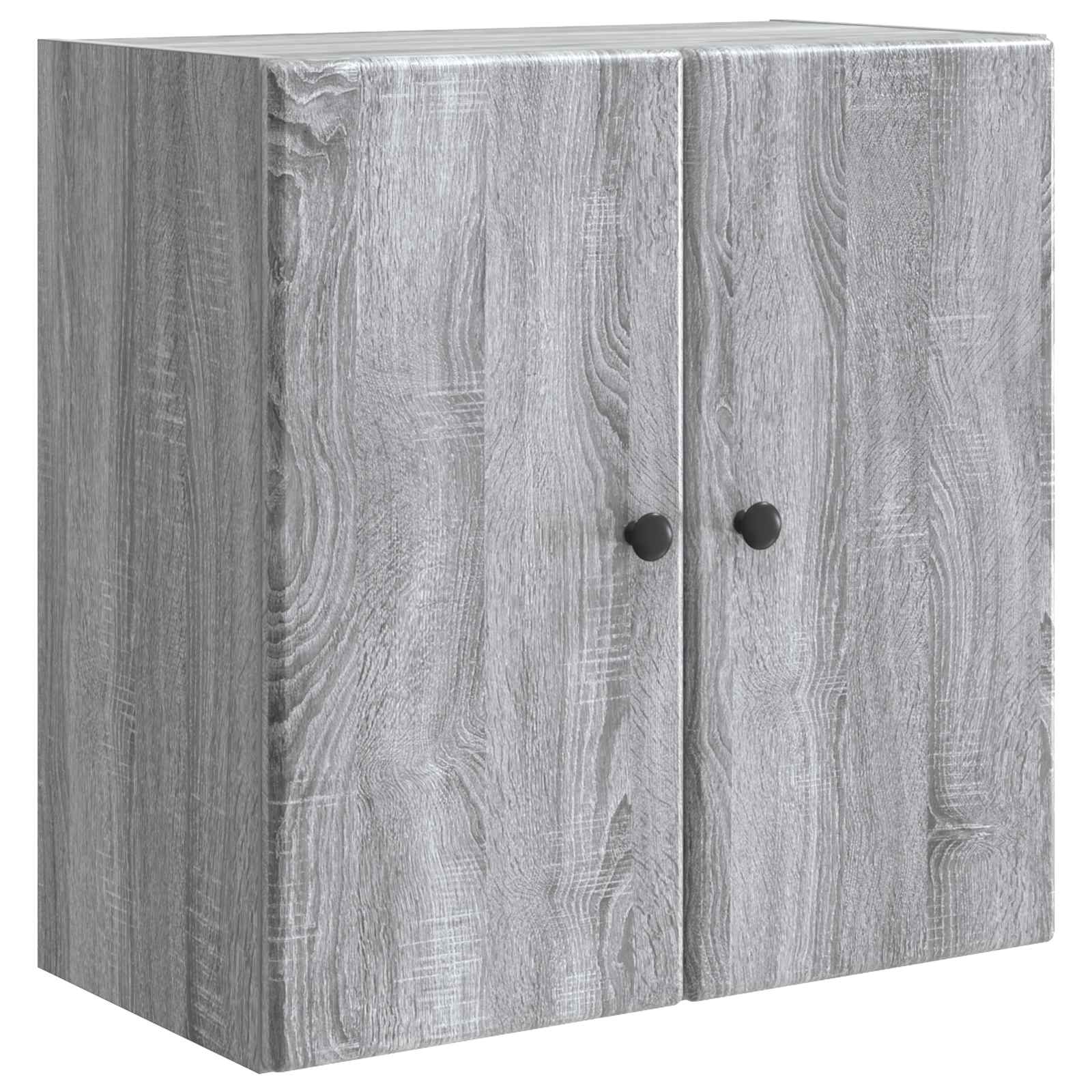 Mobiletto a muro Sonoma grigio 59 x 31 x 60 cm | homemem39