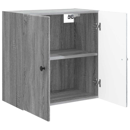 Mobiletto a muro Sonoma grigio 59 x 31 x 60 cm | homemem39