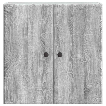 Mobiletto a muro Sonoma grigio 59 x 31 x 60 cm | homemem39
