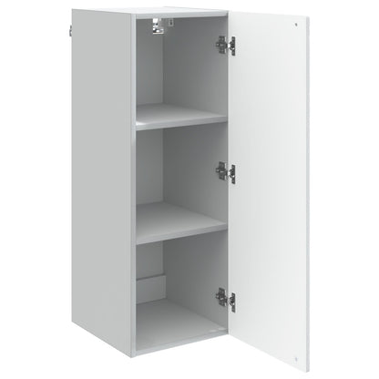 Mobiletto a muro Bianco 33 x 34,5 x 90 cm Legno ingegnerizzato | homemem39