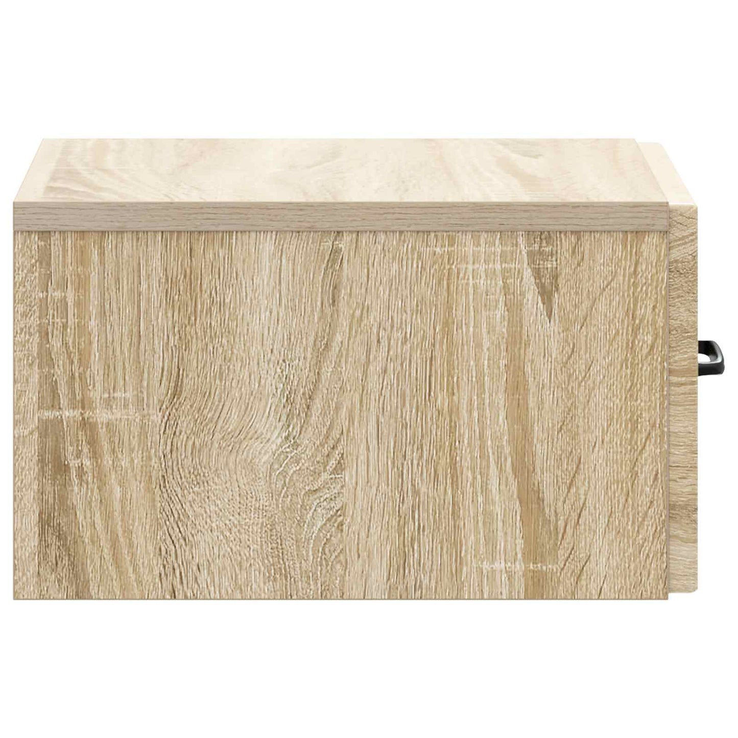 Tavolino da Parete Laterale Rovere Sonoma 59 x 34,5 x 17 cm | homemem39