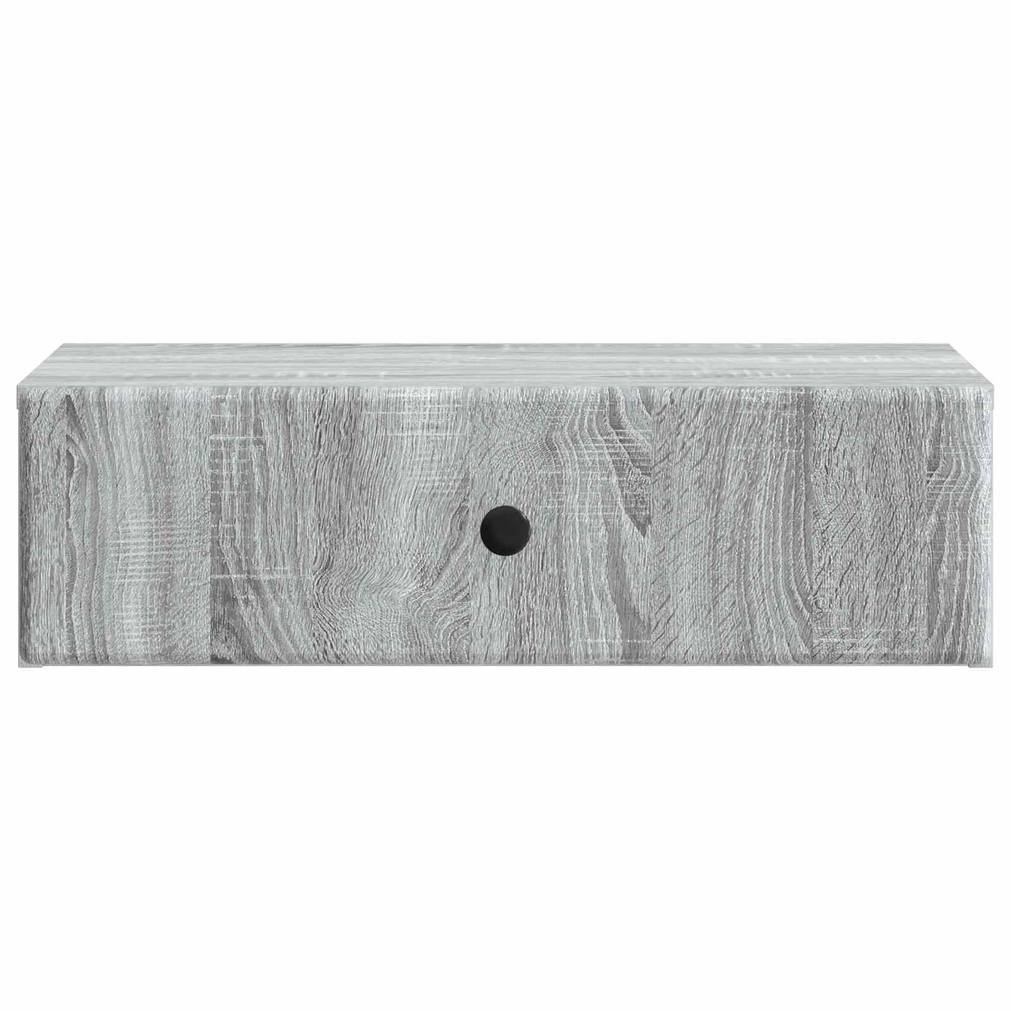 Tavolino da Parete Laterale Grigio Sonoma 59 x 34,5 x 17 cm | homemem39
