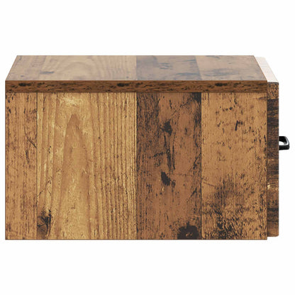 Tavolino da Parete Laterale Legno antico 59 x 34,5 x 17 cm