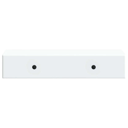 Tavolino da Parete Laterale Bianco 87,5 x 34,5 x 17 cm | homemem39