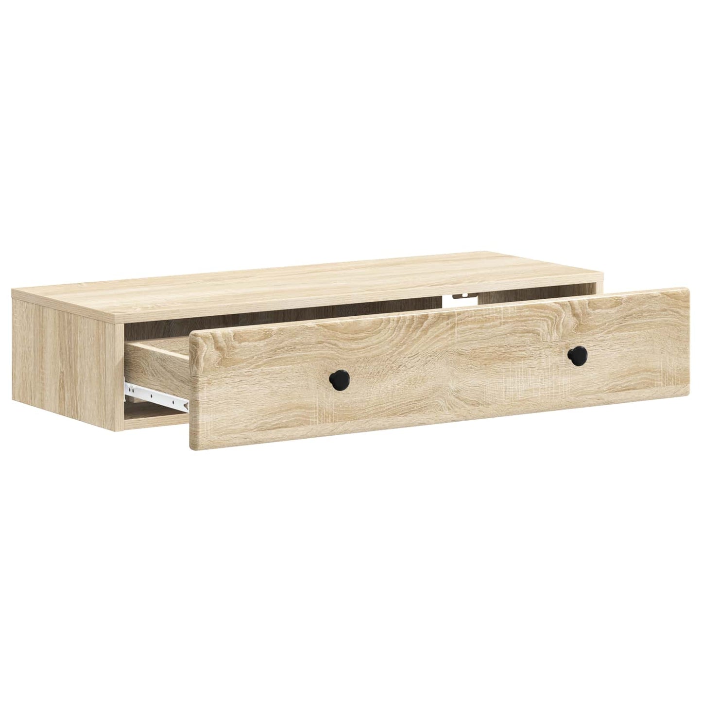 Tavolino da Parete Laterale Rovere Sonoma 87,5 x 34,5 x 17 cm | homemem39