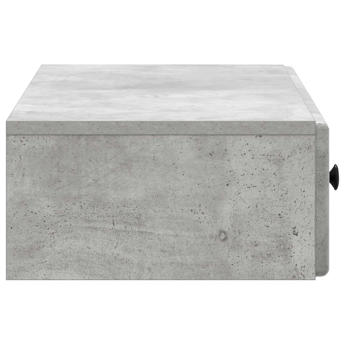 Tavolino da Parete Laterale Grigio Cemento 87,5 x 34,5 x 17 cm | homemem39