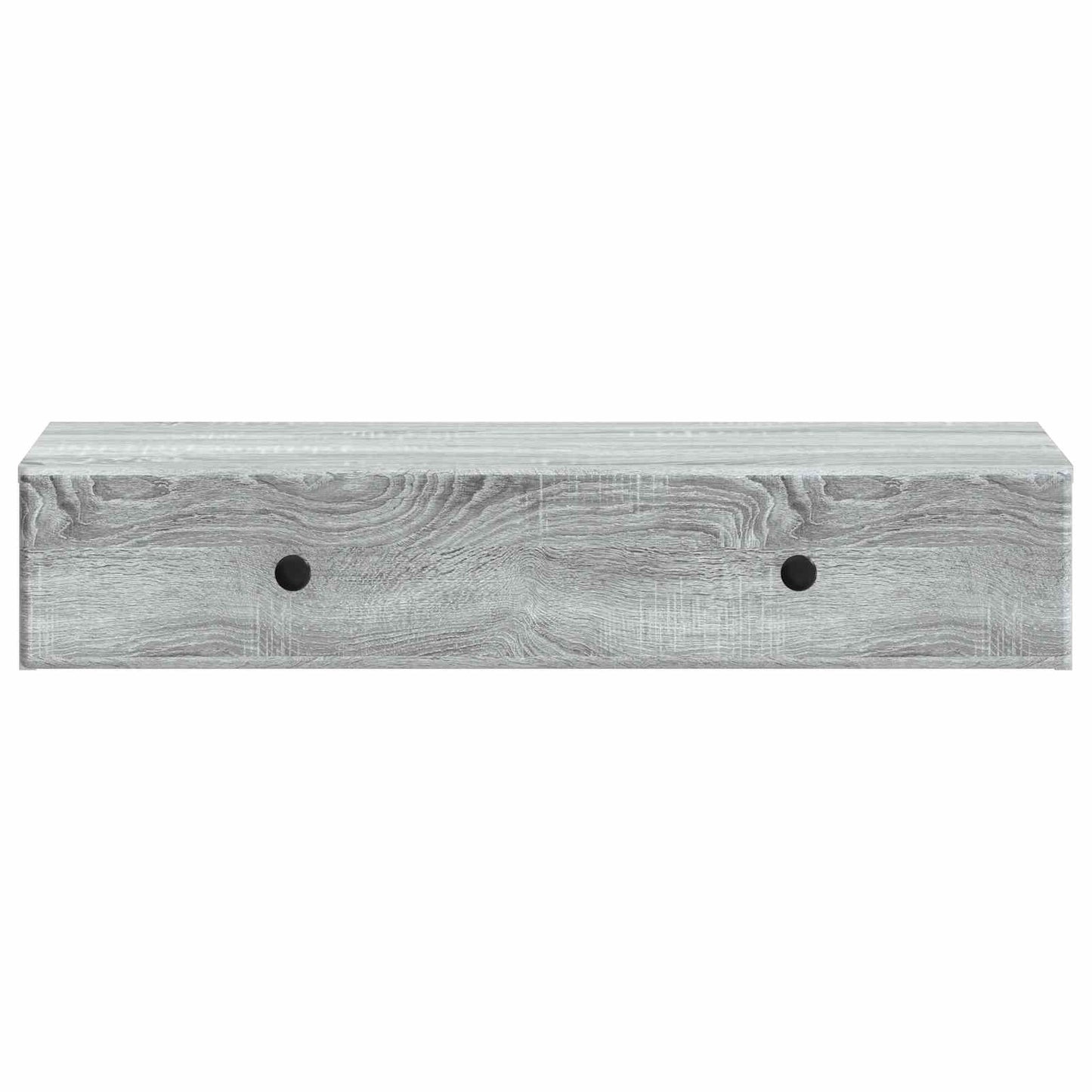 Tavolino da Parete Laterale Grigio Sonoma 87,5 x 34,5 x 17 cm | homemem39