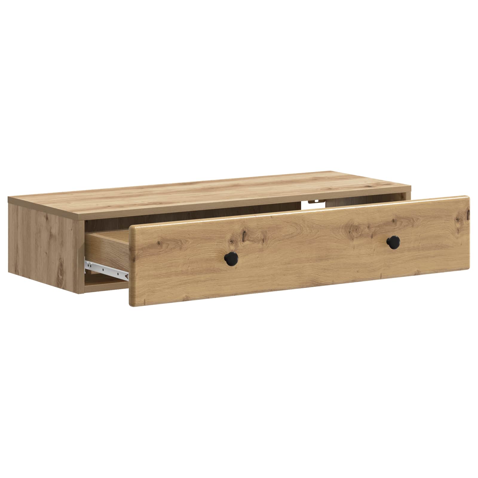 Tavolino da Parete Laterale Rovere Artigianale | homemem39