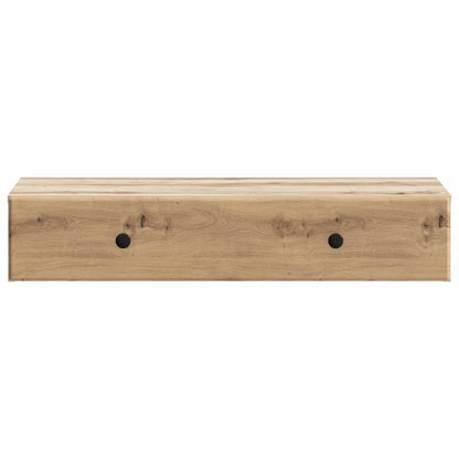 Tavolino da Parete Laterale Rovere Artigianale | homemem39