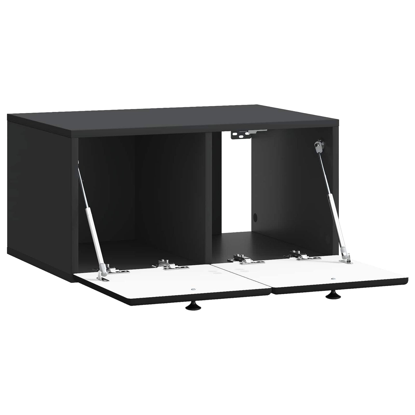 Mobile Porta TV da Muro 59,5 x 41 x 30 cm Nero