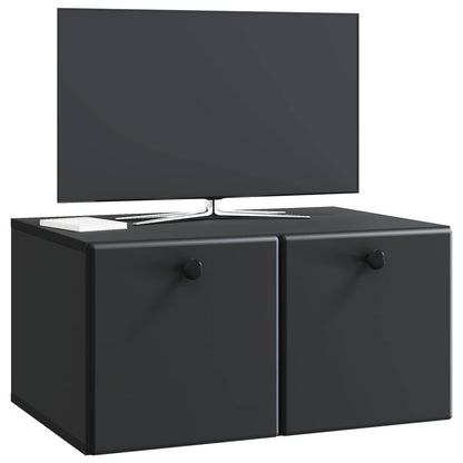 Mobile Porta TV da Muro 59,5 x 41 x 30 cm Nero