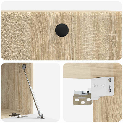 Mobile Porta TV da Muro 59,5 x 41 x 30 cm Rovere Sonoma
