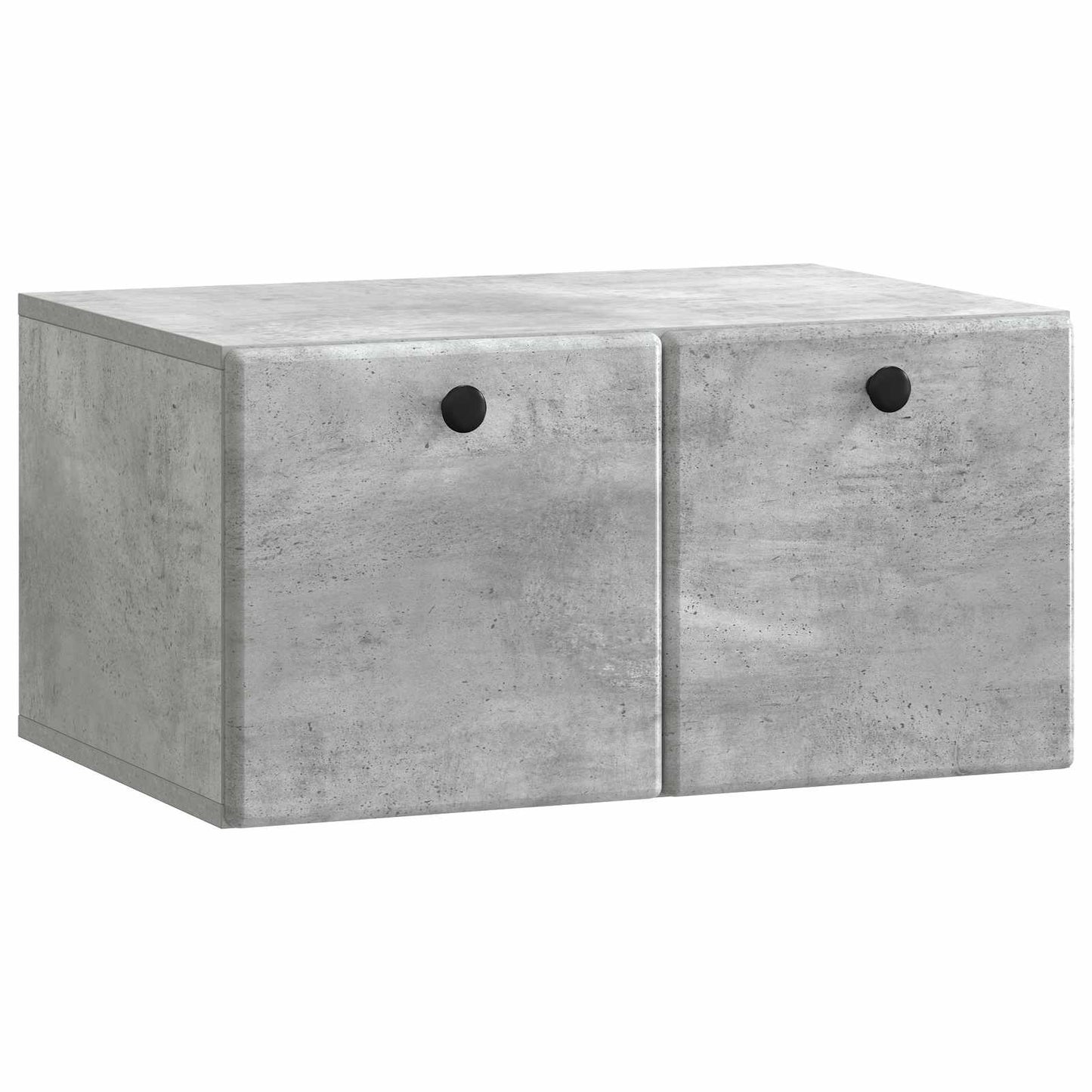 Mobile Porta TV da Muro 59,5 x 41 x 30 cm Grigio Cemento