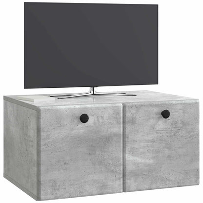 Mobile Porta TV da Muro Grigio Cemento 59,5 x 41 x 30 cm | homemem39