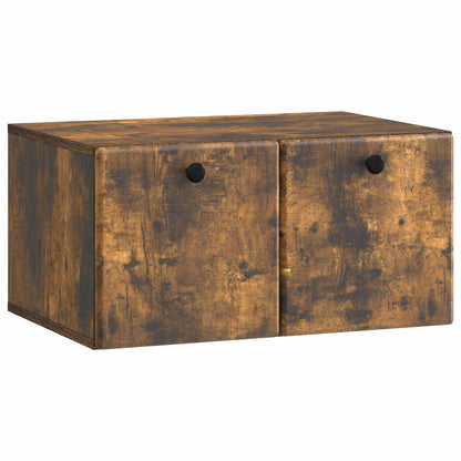 Mobile Porta TV da Muro Rovere Fumo 59,5 x 41 x 30 cm | homemem39