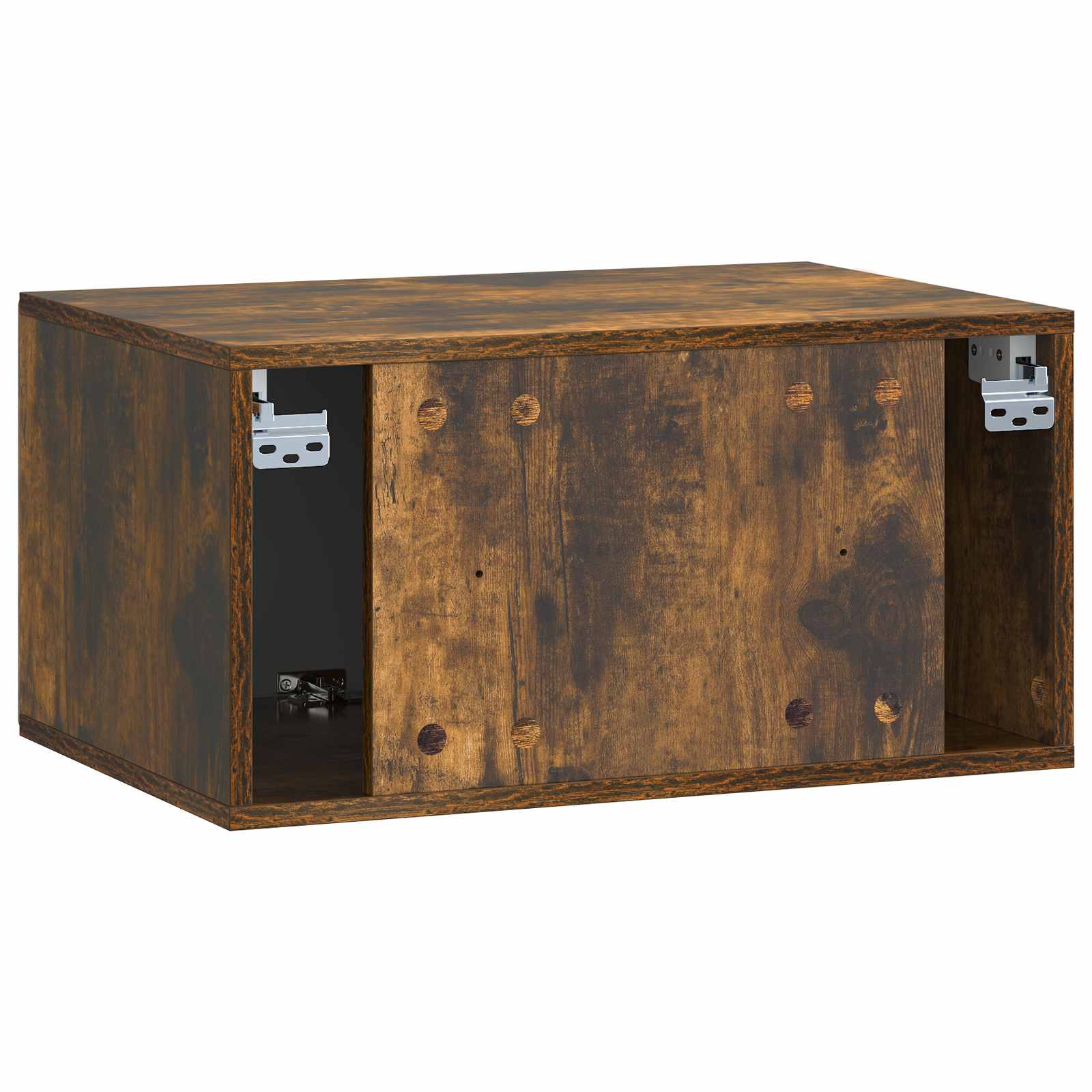 Mobile Porta TV da Muro Rovere Fumo 59,5 x 41 x 30 cm | homemem39