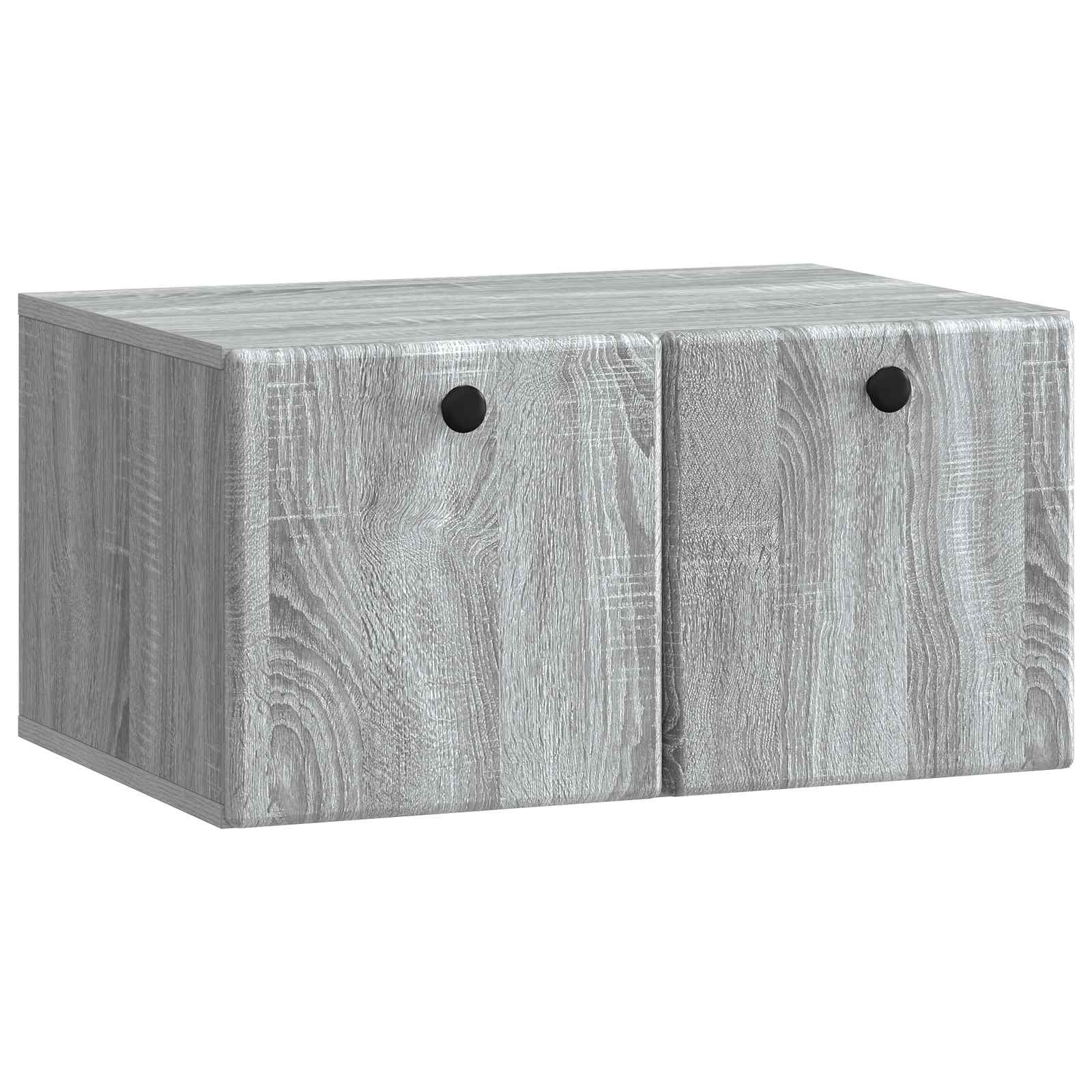 Mobile Porta TV da Muro Grigio Sonoma 59,5 x 41 x 30 cm | homemem39