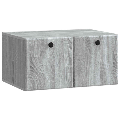 Mobile Porta TV da Muro Grigio Sonoma 59,5 x 41 x 30 cm | homemem39