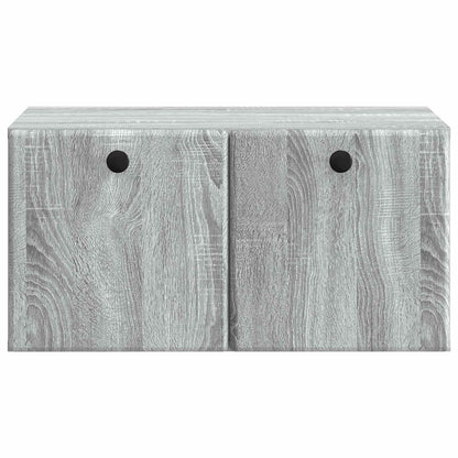 Mobile Porta TV da Muro Grigio Sonoma 59,5 x 41 x 30 cm | homemem39