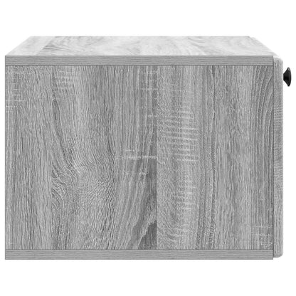 Mobile Porta TV da Muro 59,5 x 41 x 30 cm Sonoma grigio