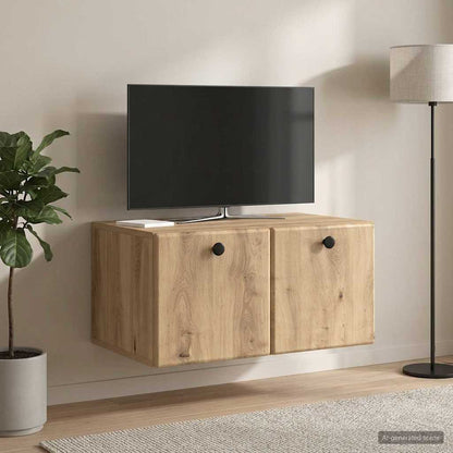 Mobile Porta TV da Muro 59,5 x 41 x 30 cm Rovere Artigianale