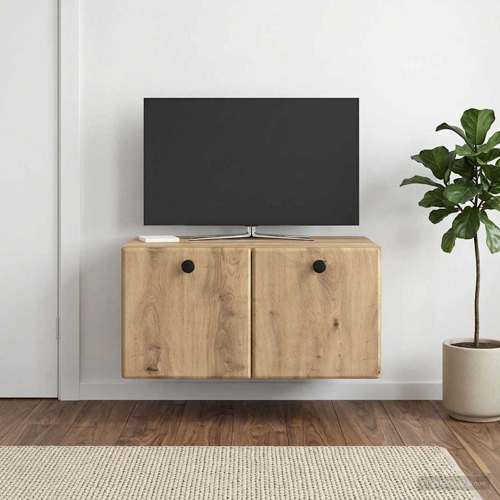 Mobile Porta TV da Muro 59,5 x 41 x 30 cm Rovere Artigianale