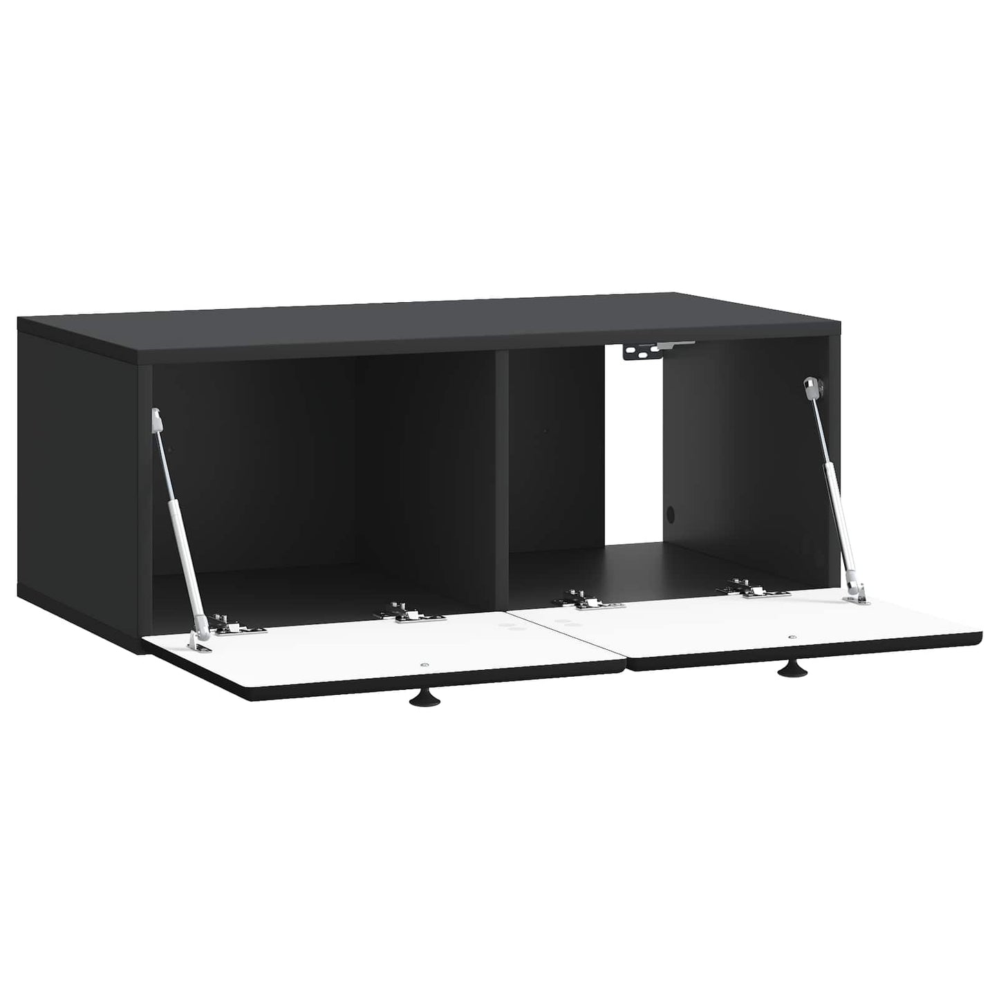 Mobile Porta TV da Muro Nero 78,5 x 41 x 30 cm | homemem39