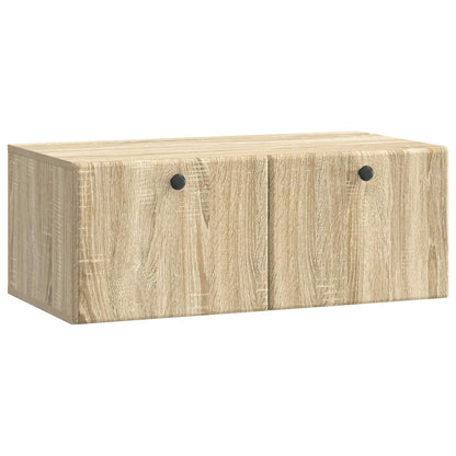 Mobile Porta TV da Muro Rovere Sonoma 78,5 x 41 x 30 cm | homemem39