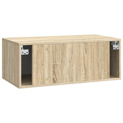 Mobile Porta TV da Muro Rovere Sonoma 78,5 x 41 x 30 cm | homemem39