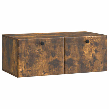Mobile Porta TV da Muro 78,5 x 41 x 30 cm Rovere Fumo