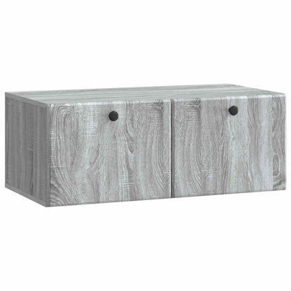 Mobile Porta TV da Muro Grigio Sonoma 78,5 x 41 x 30 cm | homemem39