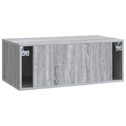 Mobile Porta TV da Muro Grigio Sonoma 78,5 x 41 x 30 cm | homemem39
