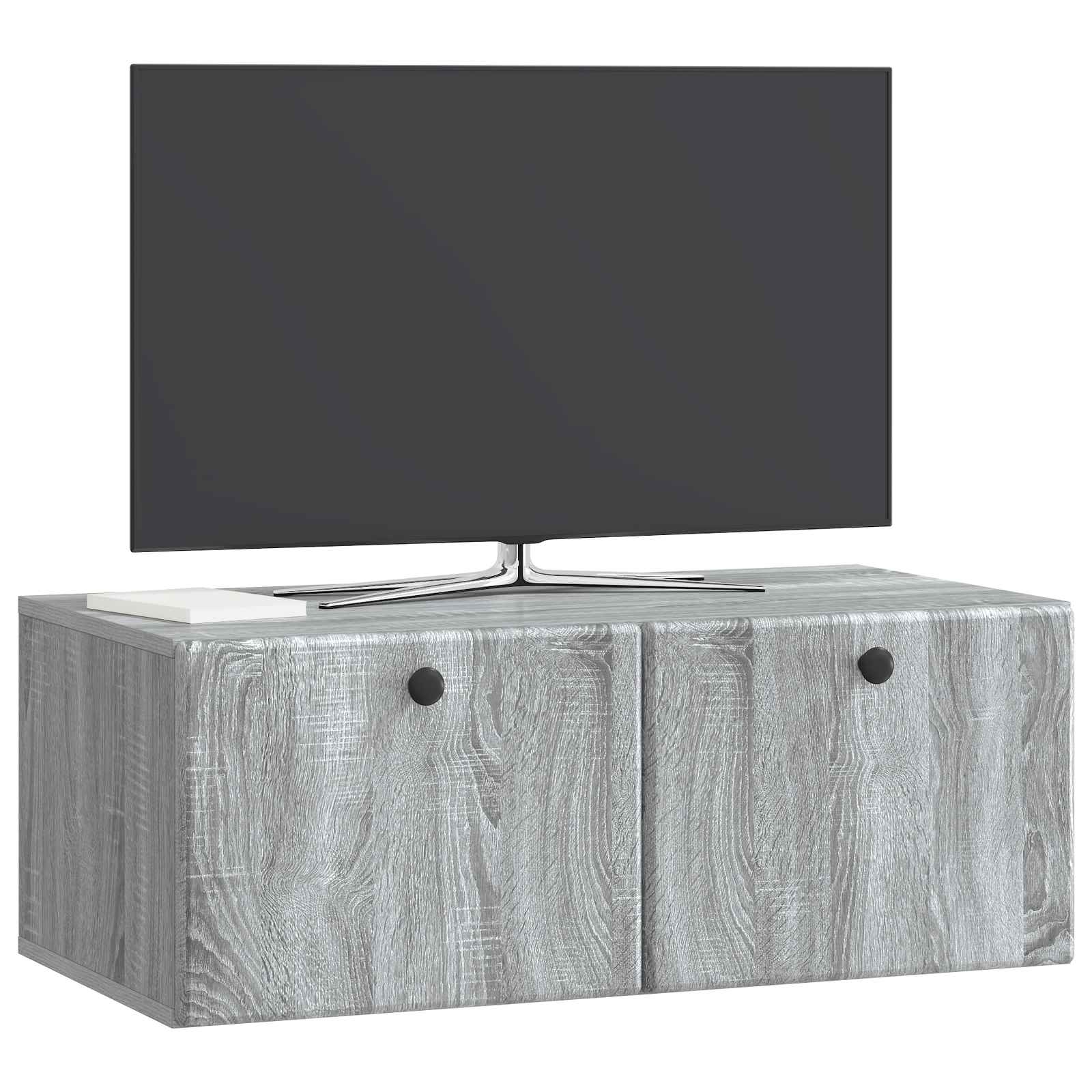 Mobile Porta TV da Muro Grigio Sonoma 78,5 x 41 x 30 cm | homemem39