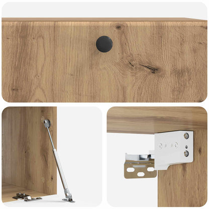 Mobile Porta TV da Muro Rovere Artigianale 78,5 x 41 x 30 cm | homemem39