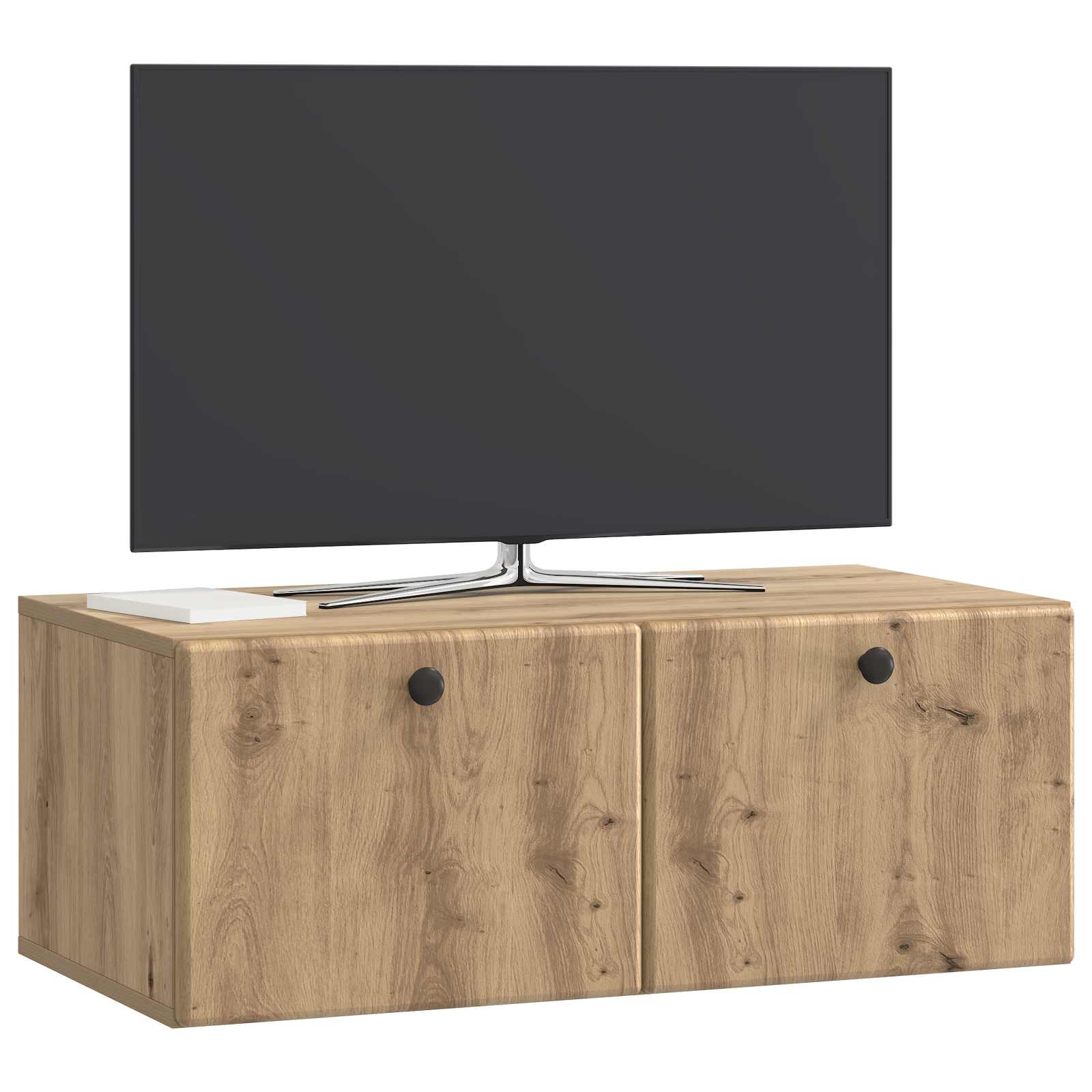 Mobile Porta TV da Muro Rovere Artigianale 78,5 x 41 x 30 cm | homemem39