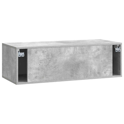 Mobile Porta TV da Muro Grigio Cemento 98 x 41 x 30 cm | homemem39