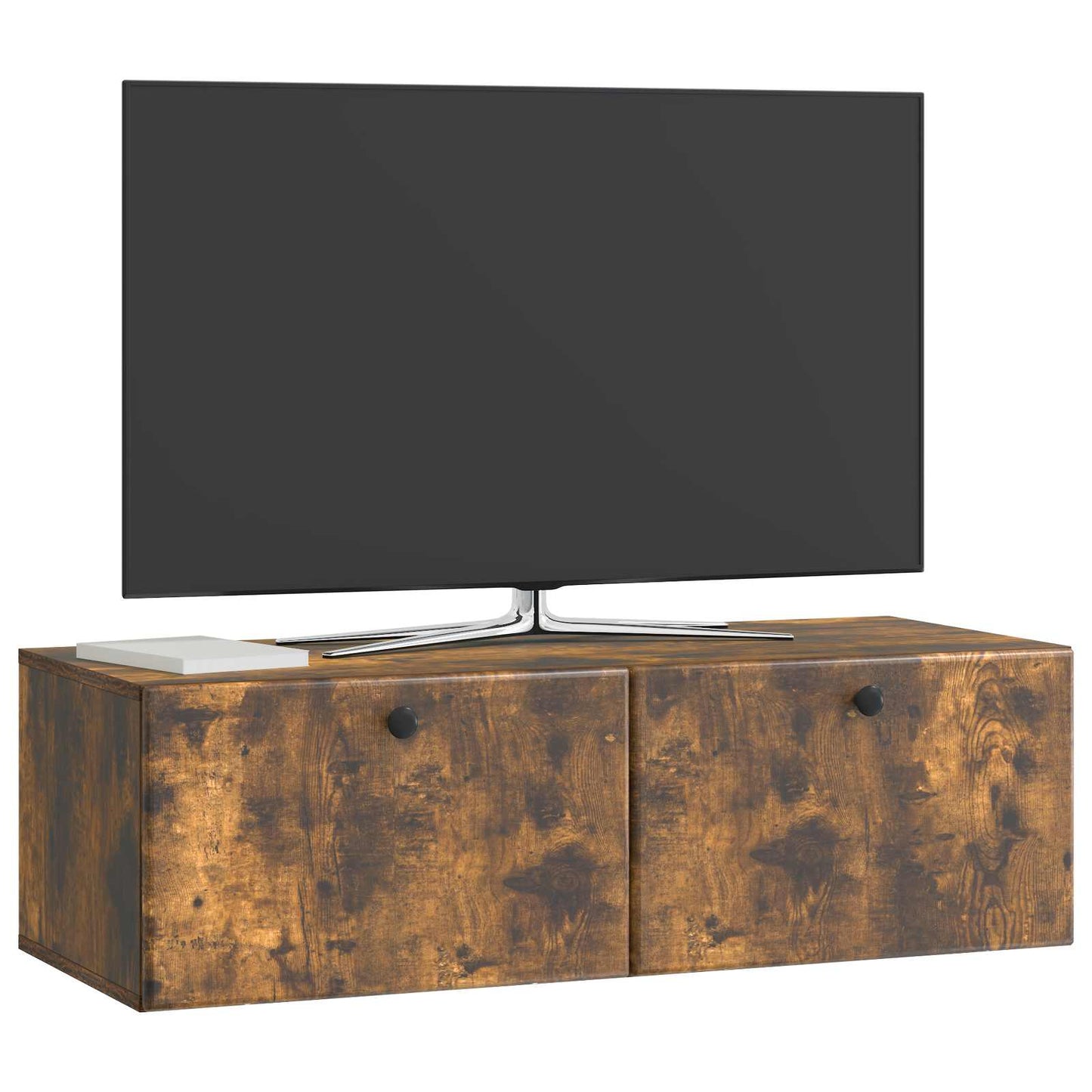 Mobile Porta TV da Muro 98 x 41 x 30 cm Rovere Fumo
