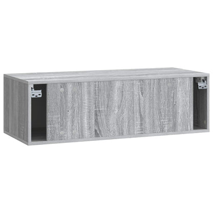 Mobile Porta TV da Muro Grigio Sonoma 98 x 41 x 30 cm | homemem39