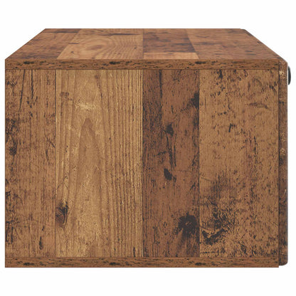 Mobile Porta TV da Muro Legno antico 98 x 41 x 30 cm | homemem39