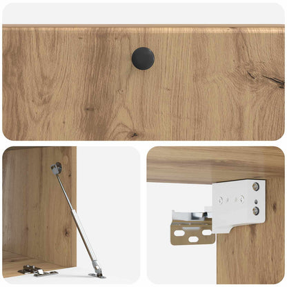 Mobile Porta TV da Muro Rovere Artigianale 98 x 41 x 30 cm | homemem39