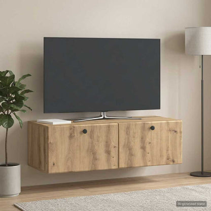 Mobile Porta TV da Muro 98 x 41 x 30 cm Rovere Artigianale