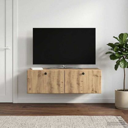 Mobile Porta TV da Muro 98 x 41 x 30 cm Rovere Artigianale
