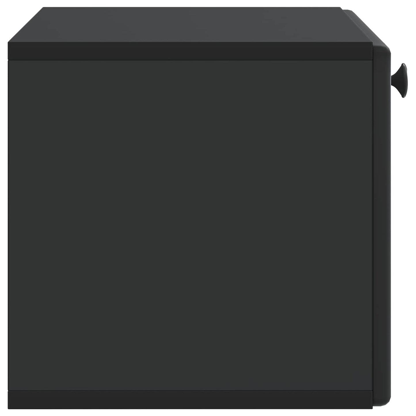 Mobile Porta TV da Muro 59,5 x 31 x 30 cm Nero